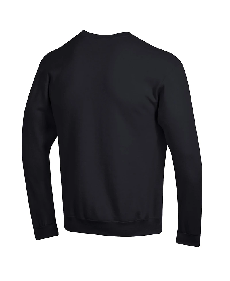 Champion Men's Black Baltimore Orioles Powerblend Wordmark Sweatshirt