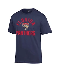 Champion Men's Navy Florida Panthers Primary Logo Jersey T-Shirt