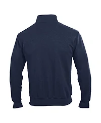 Champion Men's Navy Notre Dame Fighting Irish Powerblend Quarter-Zip Pullover Sweatshirt