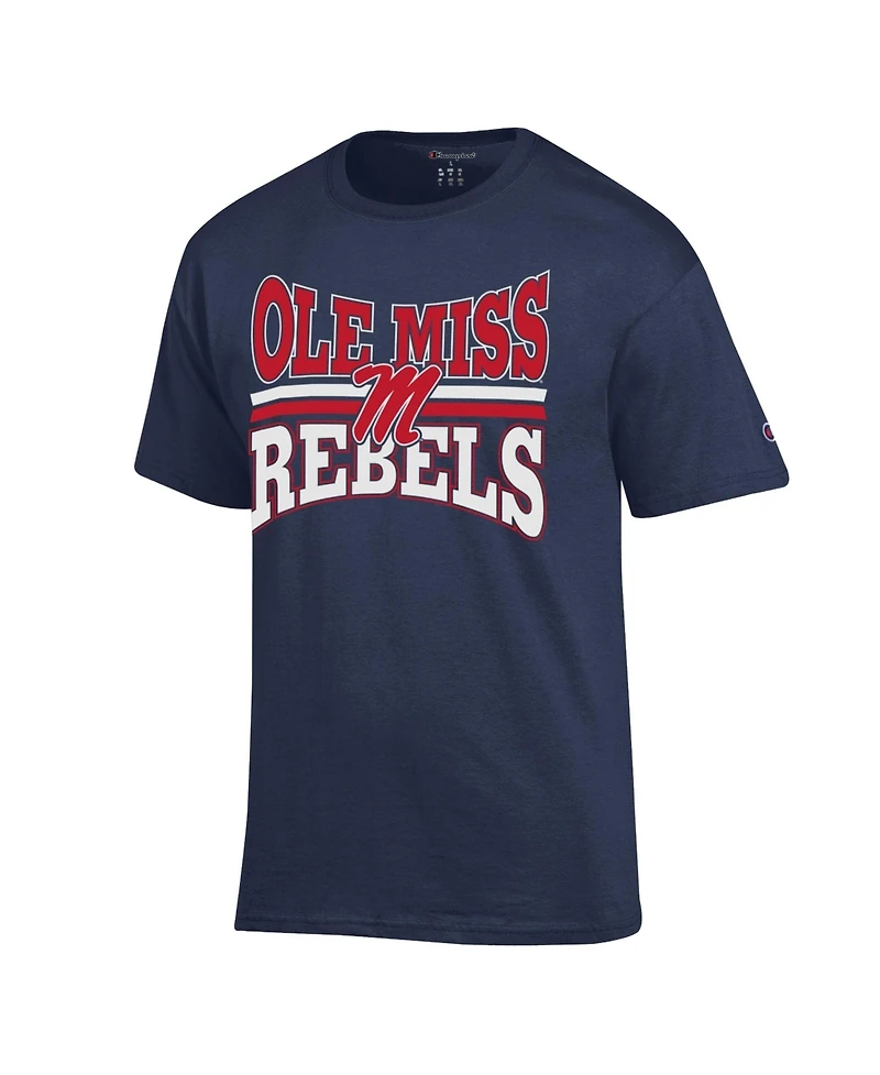 Champion Men's Navy Ole Miss Rebels Team Zoom T-Shirt