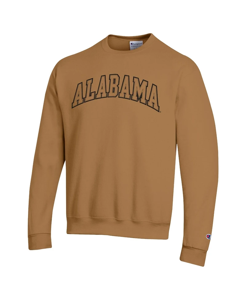 Champion Men's Brown Alabama Crimson Tide Latte Fleece Sweatshirt