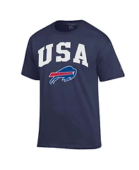 Champion Men's Navy Buffalo Bills Americana T-Shirt