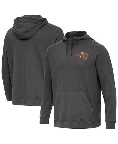 Antigua Men's Black New York Knicks 2026 Nba Finals Champions Official Cloud Hoodie