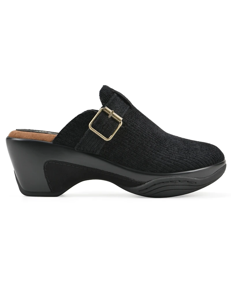 White Mountain Women's Vias Slip-On Mule Clogs