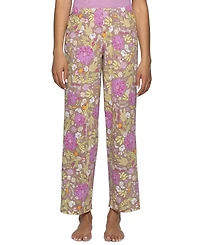 Hue Women's Harvest Floral Pull-On Relaxed-Fit Lounge Pants