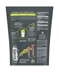 Sunwarrior Active Creatine Plus Taurine Powder, Lemon Lime Flavor, 474.6 Gram (60 Servings)