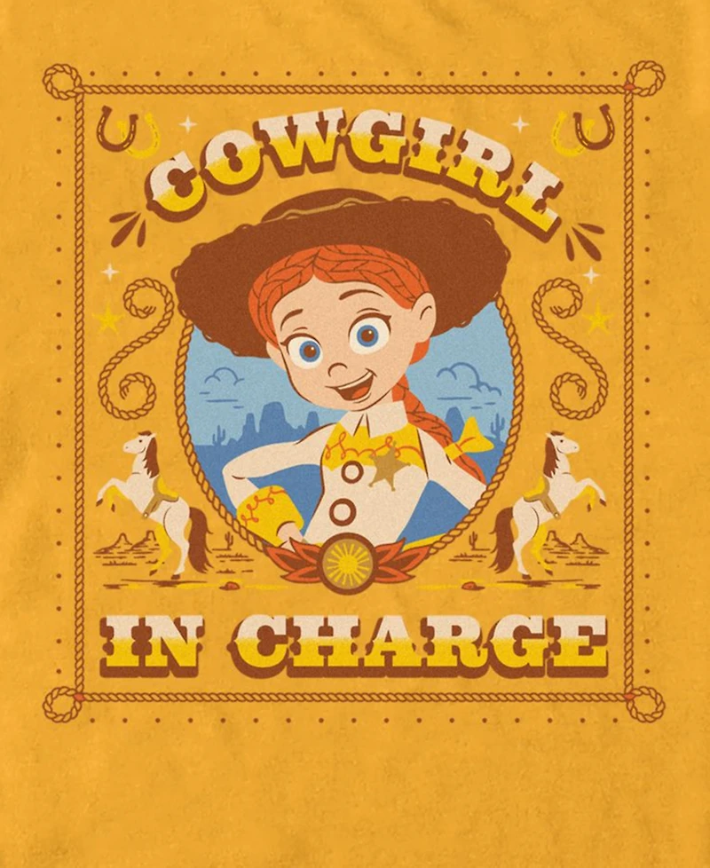 Fifth Sun Men's Toy Story Jessie Cowgirl Charge Graphic T-Shirt