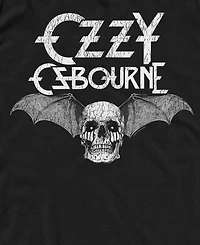 Fifth Sun Men's Ozzy Osbourne Skull Bat Wings Graphic Tank Top