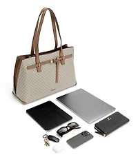 Nine West Tayci Laptop Large Tote Handbag