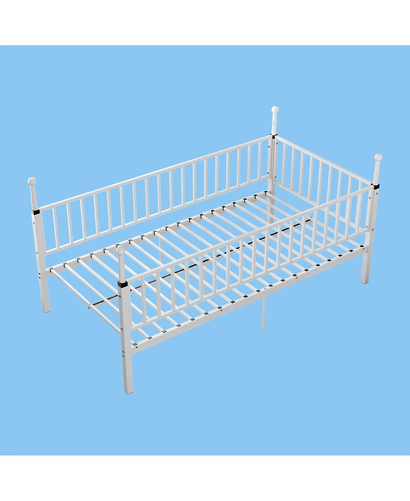 Streamdale Furniture Sturdy Metal Bed Frame for Kids, Teens, and Adults