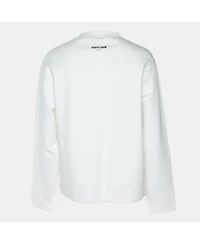 Pre-Owned Roberto Cavalli Men's Jersey Logo Sweatshirt