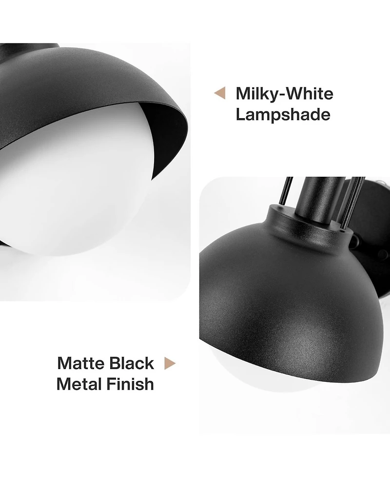 Tribesigns Outdoor Wall Sconce, Waterproof Exterior Light Fixture, Exterior Wall Sconce