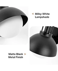 Tribesigns Outdoor Wall Sconce, Waterproof Exterior Light Fixture, Exterior Wall Sconce