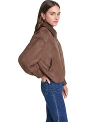 Levi's Women's Western Yoke Bubble Hem Collared Jacket
