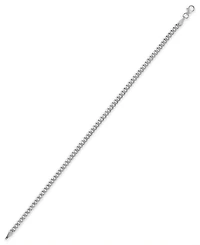 Macy's Double-Sided Cuban Chain 7.5" Bracelet in 10k Yellow Gold (4mm)