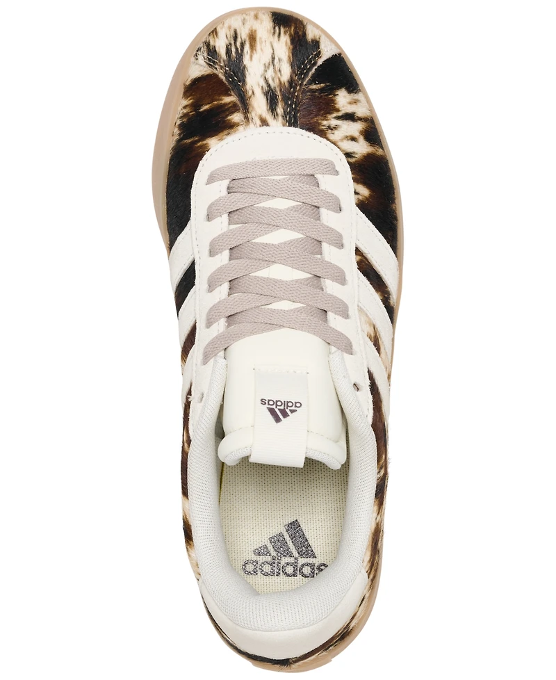 Adidas Women's Vl Court 3.0 Cow Print Sneakers