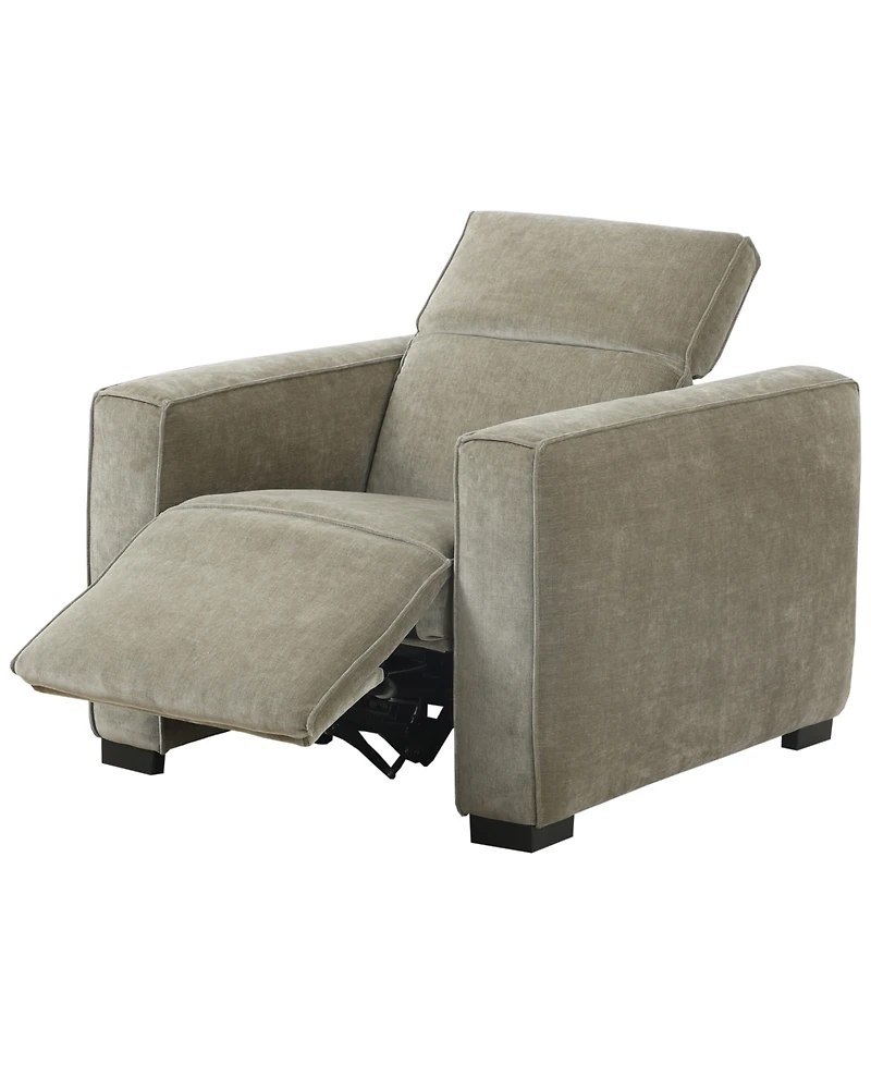 Carltoun 43" Fabric Power Motion Recliner with Headrest