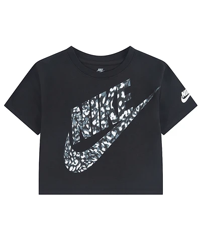 Nike Girls' 4-6X Animal Crewneck T-Shirt