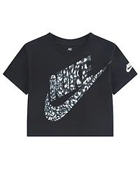 Nike Girls' 4-6X Animal Crewneck T-Shirt