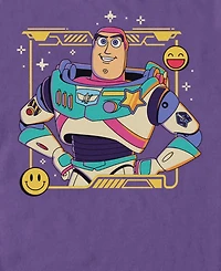 Fifth Sun Men's Toy Story Buzz Lightyear Retro Graphic T-Shirt