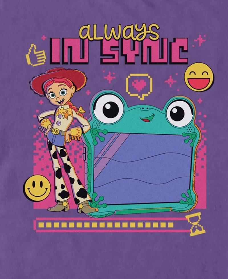 Fifth Sun Men's Toy Story Always in Sync Character Graphic T-Shirt