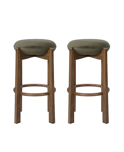 Streamdale FurnitureTara Backless Bar Stools Set of 2