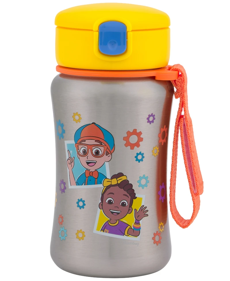 Skip Hop Kids' Blippi & Meekah Stainless Steel Straw Bottle