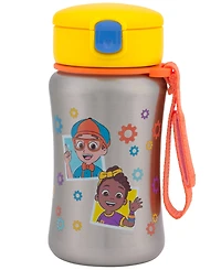Skip Hop Kids' Blippi & Meekah Stainless Steel Straw Bottle