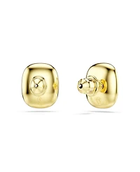 Swarovski Gold-Tone Plated White Crystals Earrings