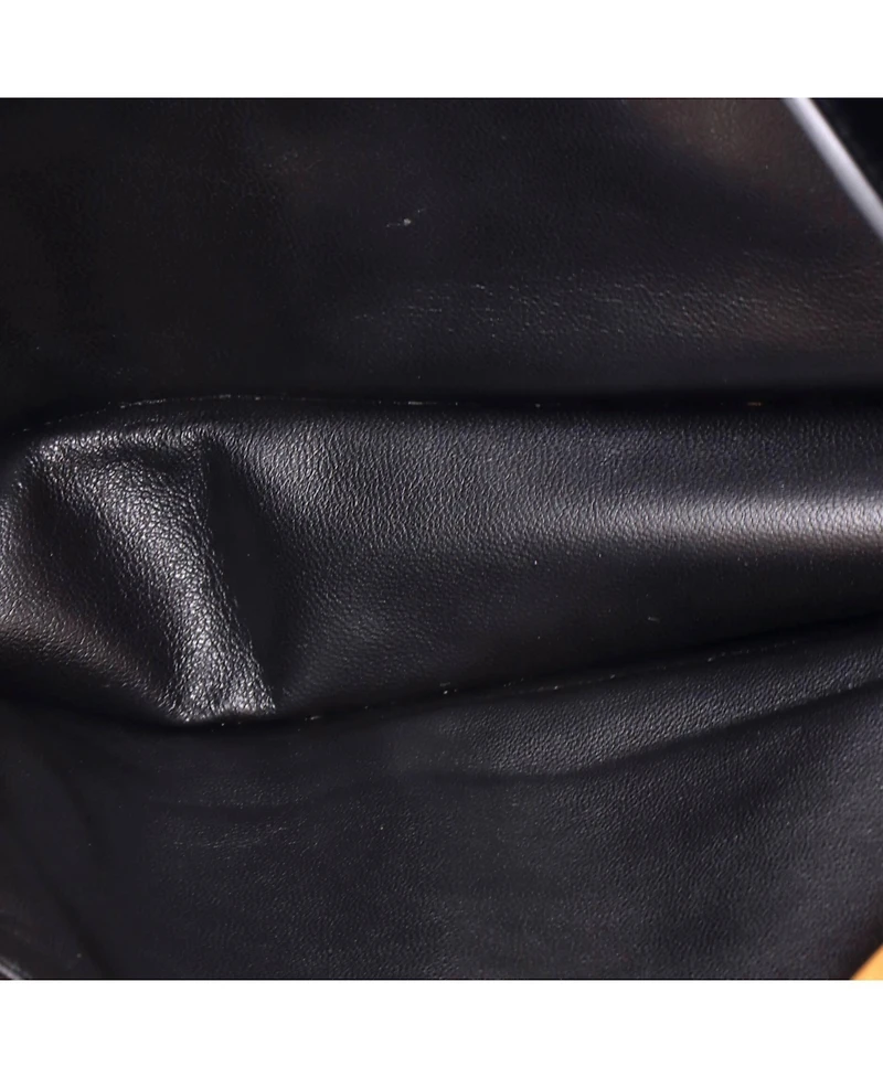 Pre-Owned Prada Small Charms Soft Sound Bag Leather