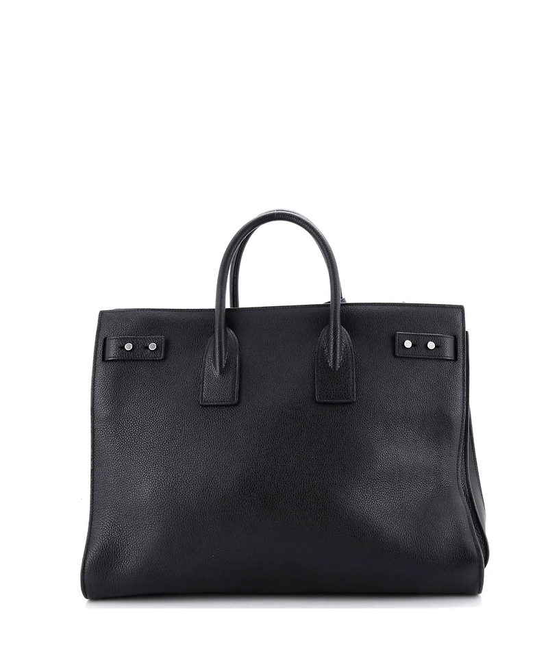 Pre-Owned Saint Laurent Large Sac de Jour Souple Bag Leather