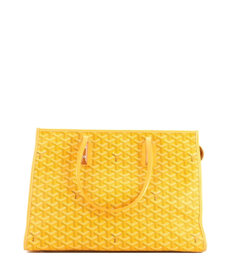 Pre-Owned Goyard Marquises Bag Coated Canvas