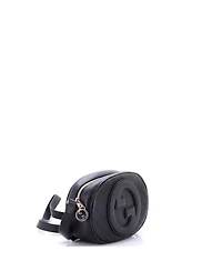 Pre-Owned Gucci Blondie Nm Round Camera Bag Diagonal Quilted Leather