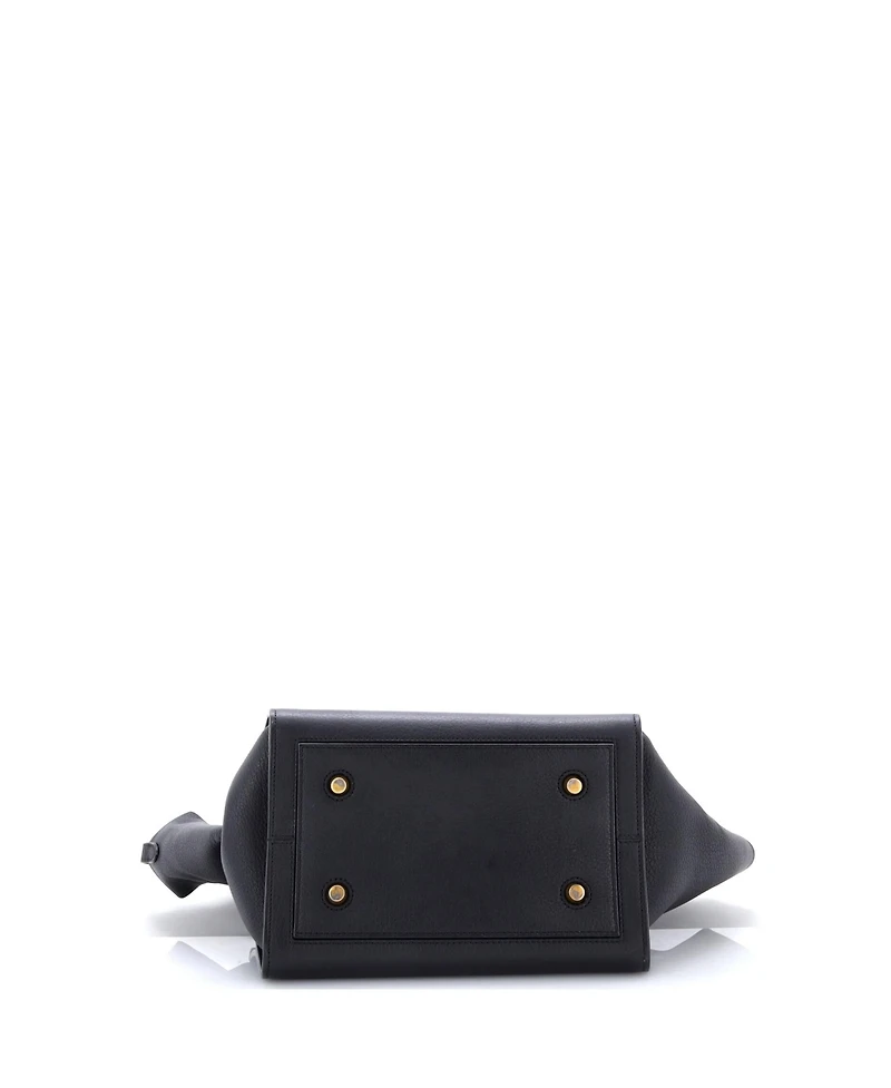 Pre-Owned Celine Mini Tie Knot Tote Grainy Leather