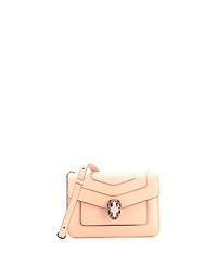Pre-Owned Bvlgari Mini Serpenti Forever Shoulder Bag Leather