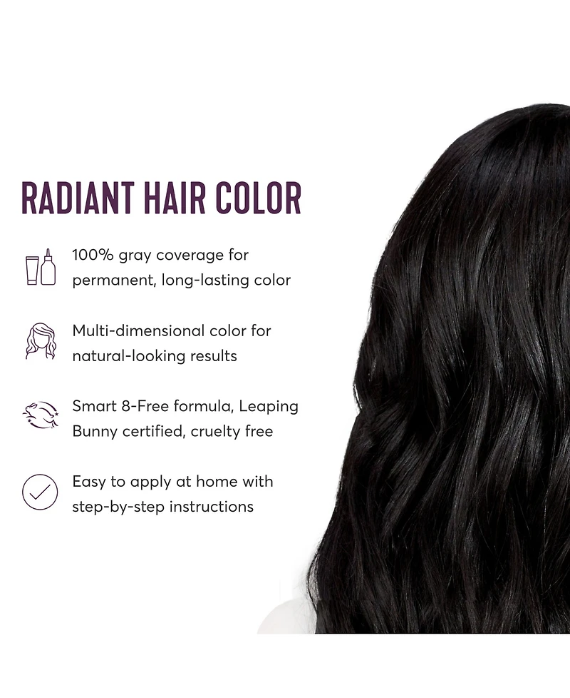 Madison Reed 8-Piece Pescara Darkest Black Radiant Hair Color Kit