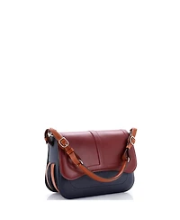 Pre-Owned Hermes Harnais Shoulder Bag Epsom and Tadelakt