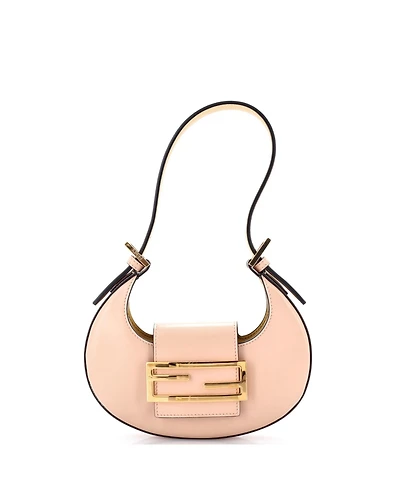 Pre-Owned Fendi Mini Cookie Hobo Leather