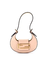 Pre-Owned Fendi Mini Cookie Hobo Leather