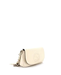 Pre-Owned Gucci Medium Soho Chain Crossbody Bag Leather