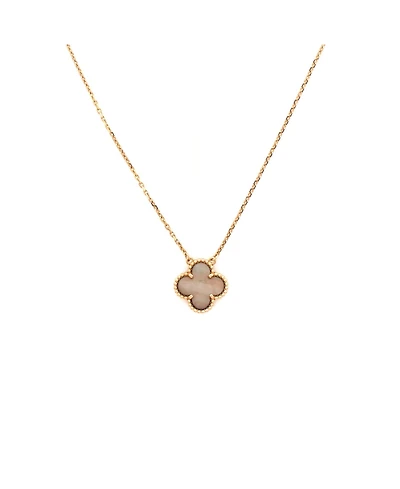 Pre-Owned Van Cleef and Arpels Vintage Alhambra Pendant Necklace