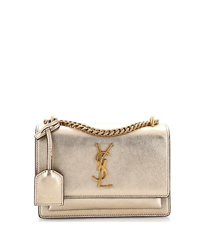 Pre-Owned Saint Laurent Small Sunset Crossbody Bag Leather