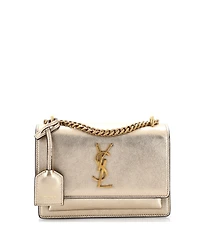 Pre-Owned Saint Laurent Small Sunset Crossbody Bag Leather