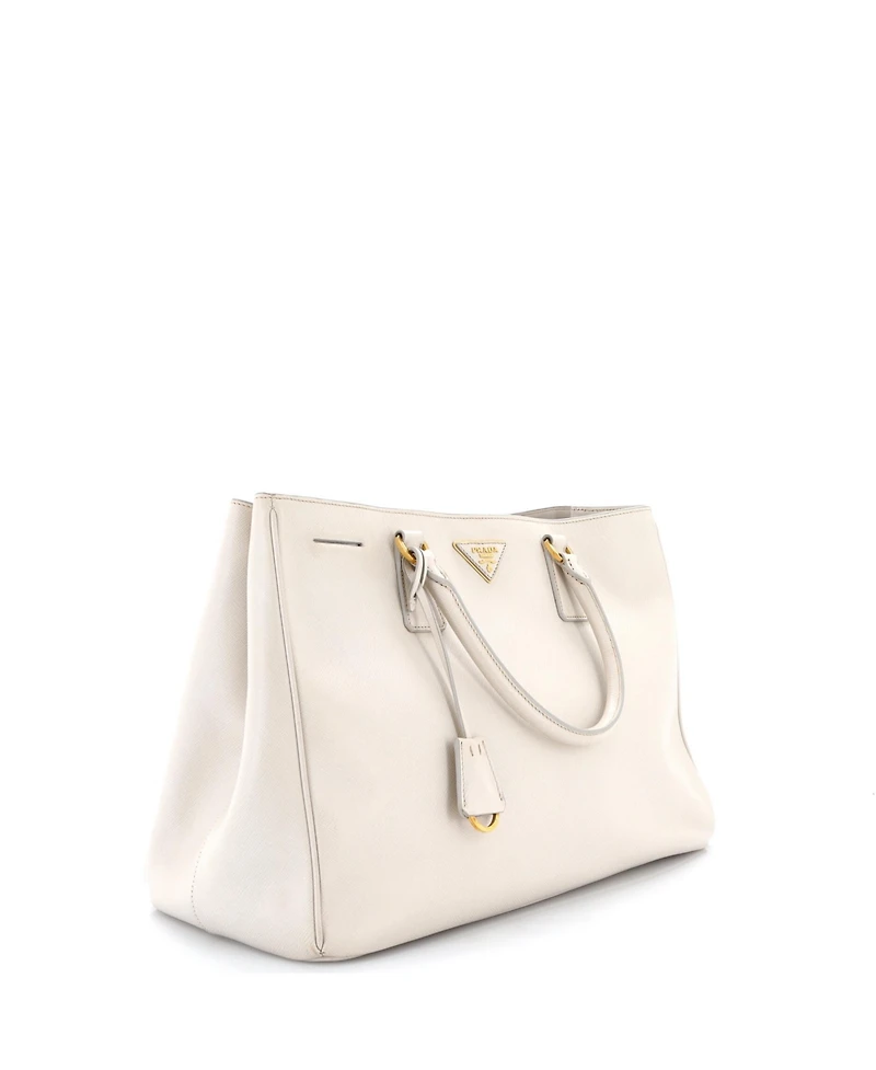Pre-Owned Prada Large Lux Open Tote Saffiano Leather