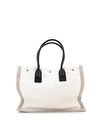 Pre-Owned Saint Laurent Small Rive Gauche Shopper Tote Canvas