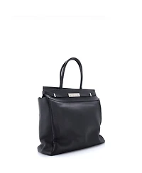 Pre-Owned Saint Laurent North South Manhattan Tote Leather