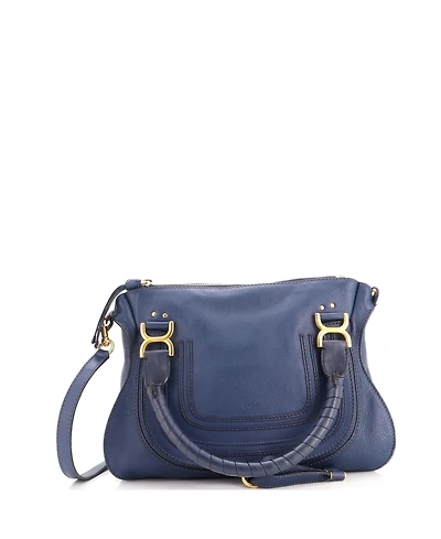 Pre-Owned Chloe Medium Marcie Shoulder Bag Leather