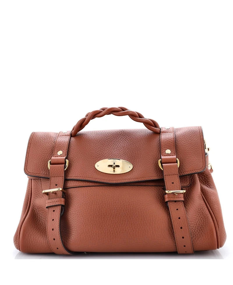 Pre-Owned Mulberry Medium Alexa Satchel Nm Leather