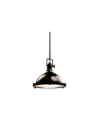 Kichler Olde Bronze Fresnel Lens 13 1/2" Wide Pendant Light