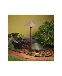 Kichler Bronze Finish Hammered Roof Led Landscape Path Light